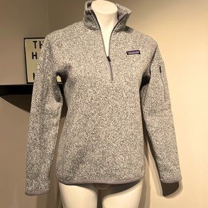 1/2 Price Sale (was listed at$90) Patagonia Woman’s Quarter Zip Sweater, Small